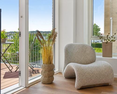 Flot nyopført 3-værelses i Strandhusene