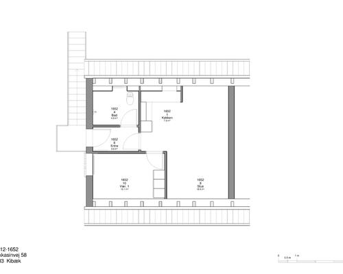 2 værelses lejlighed i Kibæk