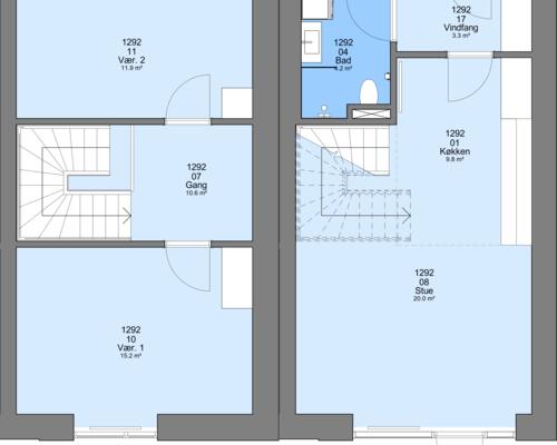 3 værelses lejlighed i Ringkøbing