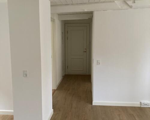 Nyetableret 2 vær. lejlighed i midtbyen, alt er nyt.