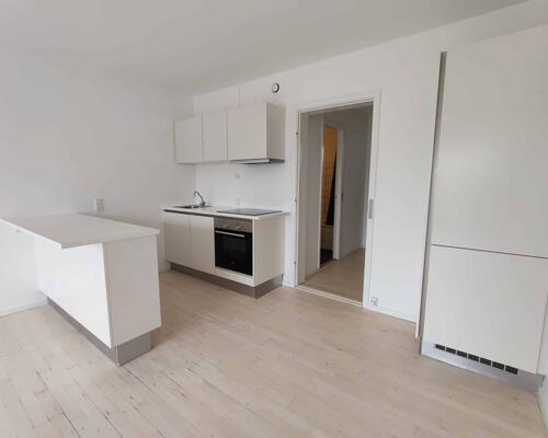 Dejlig lys lejlighed med altan | København N