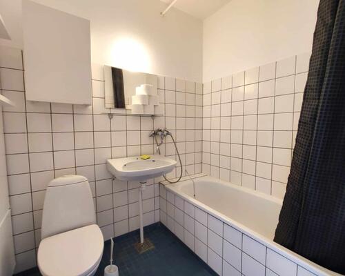 Dejlig lys lejlighed med altan | København N