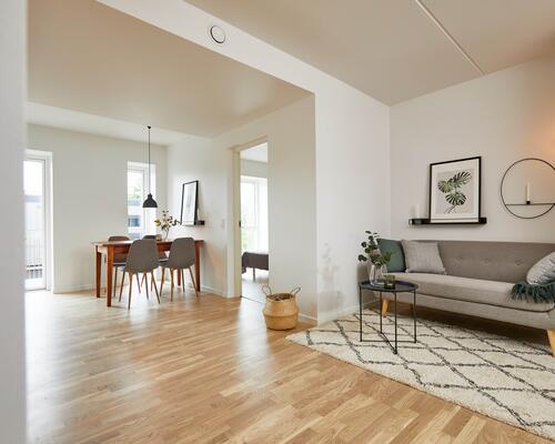 Flot 4 værelses delevenlig lejlighed i Aarhus midtby