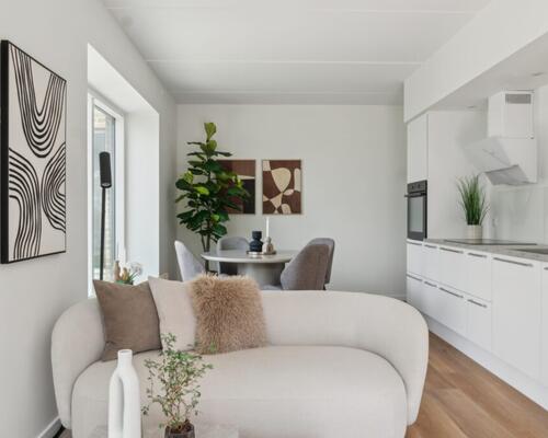 Flot nyopført 3-værelses i Strandhusene