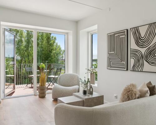 Flot nyopført 3-værelses i Strandhusene