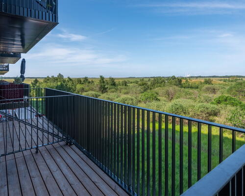 2 vær bolig i UN17 Lunden - et bofællesskab for dig over 40 år  - Mulighed for separat stue og spiseplads i 1. række til Fælled