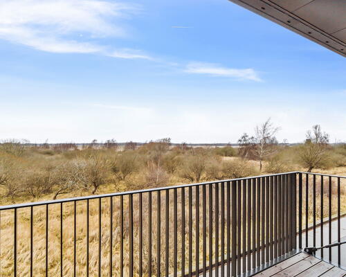 2 vær bolig i UN17 Lunden - et bofællesskab for dig over 40 år  - Mulighed for separat stue og spiseplads i 1. række til Fælled