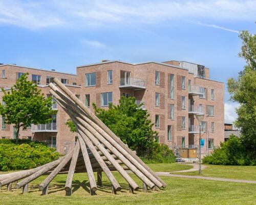 Flot nyopført 3-værelses i Strandhusene