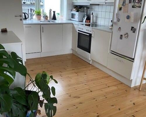 Billig 3 værelses lejlighed centralt i Dronninglund - husdyr tilladt