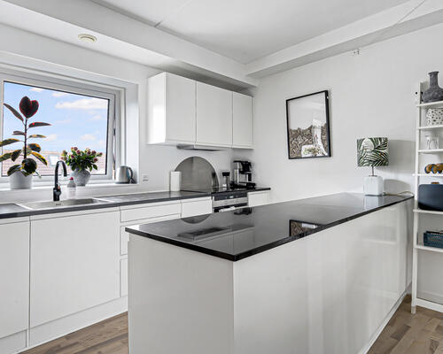 Skøn 3-værelses lejlighed med fælles tagterrasse i Aalborg C