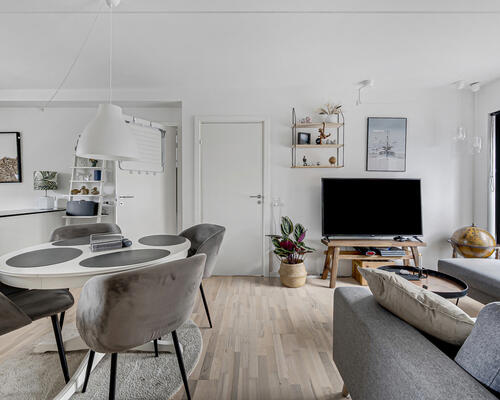 Skøn 3-værelses lejlighed med fælles tagterrasse i Aalborg C