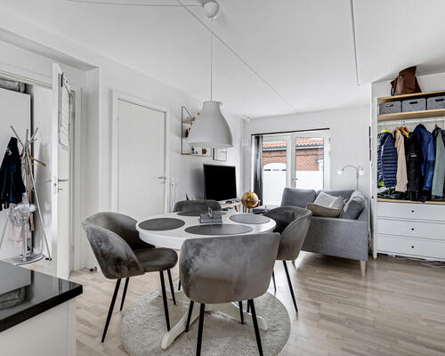 Skøn 3-værelses lejlighed med fælles tagterrasse i Aalborg C