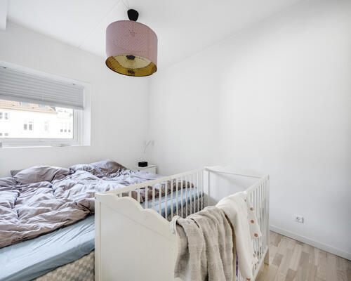 Skøn 3-værelses lejlighed med fælles tagterrasse i Aalborg C