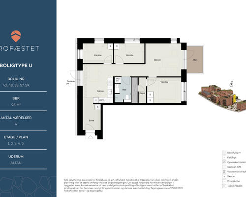 4 værelses lejlighed i Viborg