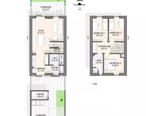 4 værelses hus i Silkeborg