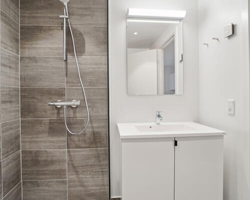 Egedal Stationsby - Hyggelig 2 værelses lejebolig med stor terrasse