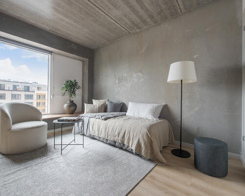 Moderne 1-værelses lejlighed på Sluseholmen!