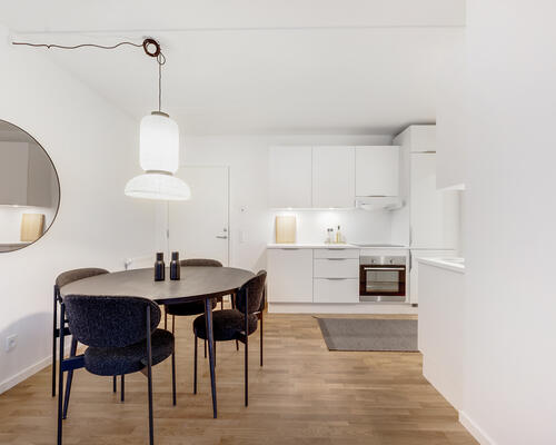 Nyopført 2-værelses lejlighed i Solhusene