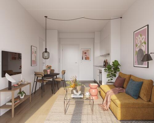 2 værelses lejlighed i Slagelse