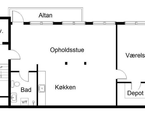 2 værelses lejlighed i Århus C