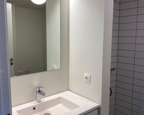 Flot nyopført midt i byen