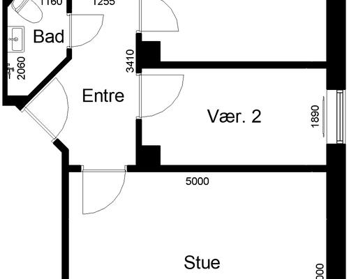 3 værelses lejlighed i Grindsted