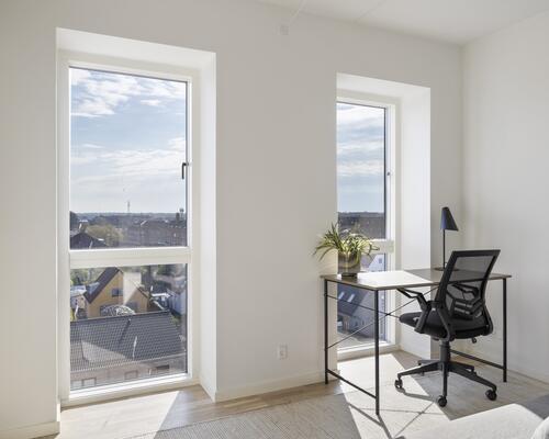 Nyopført 3 vær. lejebolig med central beliggenhed