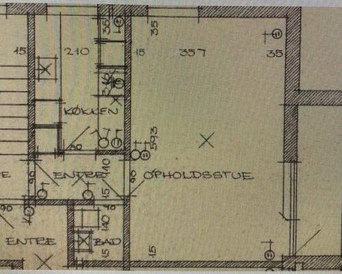 1- værelses - Nyrenoveret i 2024 med mange indretningsmuligheder