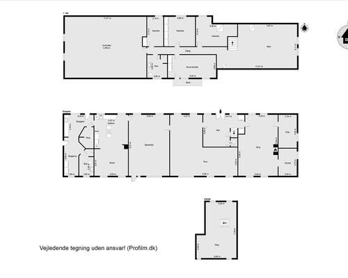 10 værelses hus i Vonge