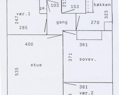 4 værelses lejlighed i Vamdrup