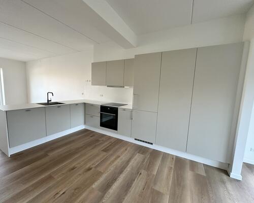 Moderne 3-værelses lejlighed i Nørresundby med altan