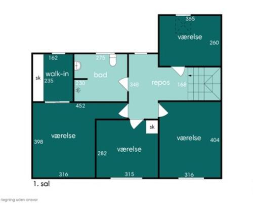 6 værelses hus i Gentofte
