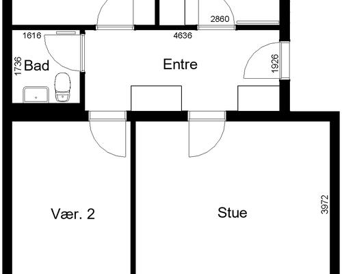 3 værelses lejlighed i Skive