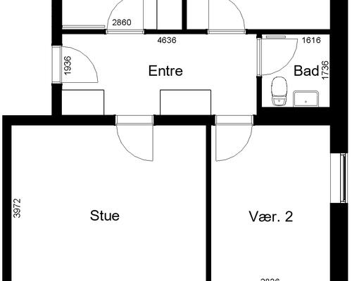 3 værelses lejlighed i Skive