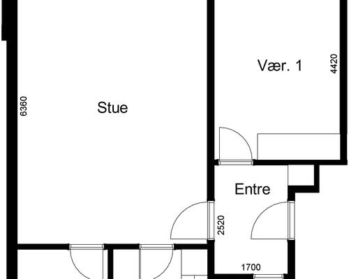 3 værelses lejlighed i Skive