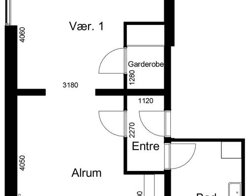 2 værelses lejlighed i Skive