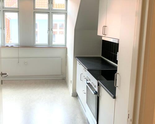 Stor flot delevenlig lejlighed i Nyborg centrum – 119 Kvm