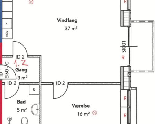 2 værelses lejlighed i Viborg