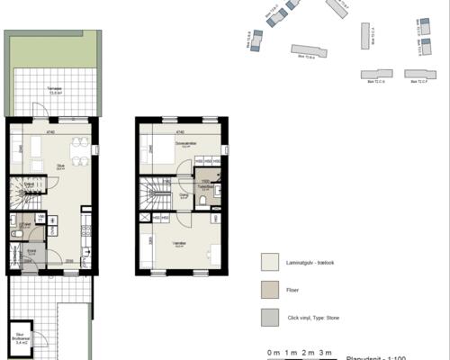 3 værelses hus i Middelfart