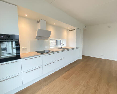 Nyopført 2-værelses penthouse lejlighed med stor tagterrasse