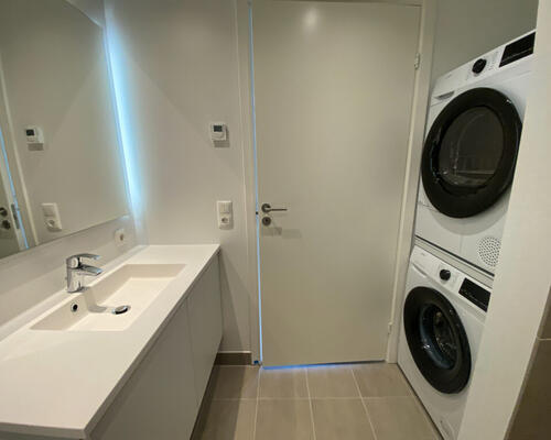 Nyopført 2-værelses penthouse lejlighed med stor tagterrasse