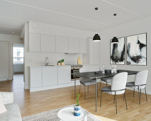 2 værelses lejlighed i København S