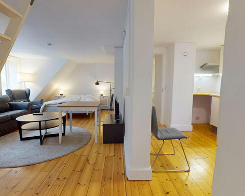 1 værelses lejlighed i København K