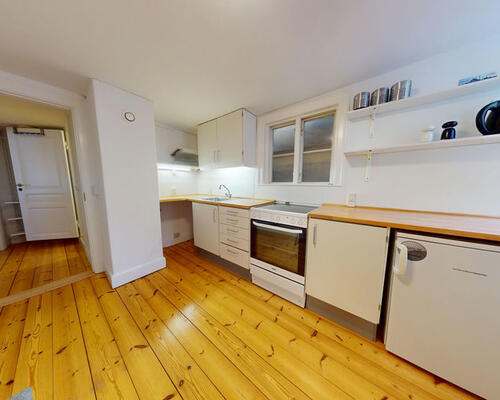 1 værelses lejlighed i København K