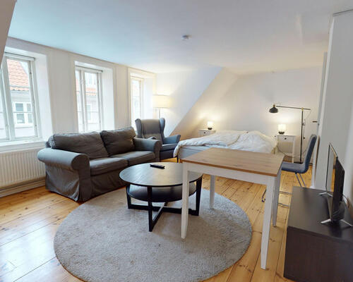 1 værelses lejlighed i København K