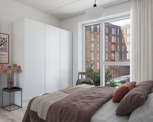 2 værelses lejlighed i København V