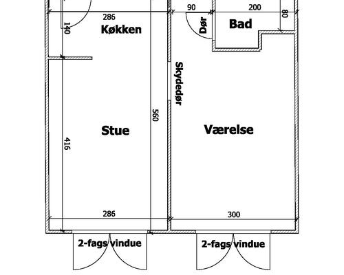 2-Værelses Lejlighed I Hirtshals