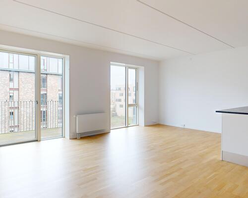 Moderne og lys 3-værelses lejlighed på teglholmen