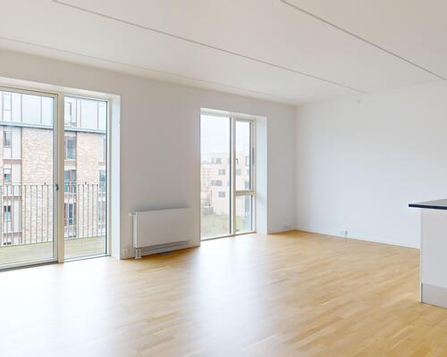 Moderne og lys 3-værelses lejlighed på teglholmen