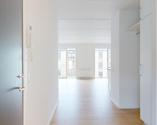 Moderne og lys 3-værelses lejlighed på teglholmen